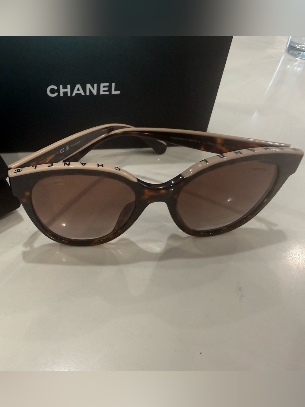CHANEL butterfly CC polarized Sunglasses style ch5414 OS